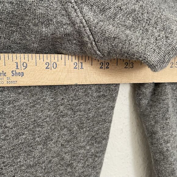 Levi's Knit Shacket Mens XL Gray Casual Comfy Retro 90s Y2K Button Snap - Picture 5 of 8